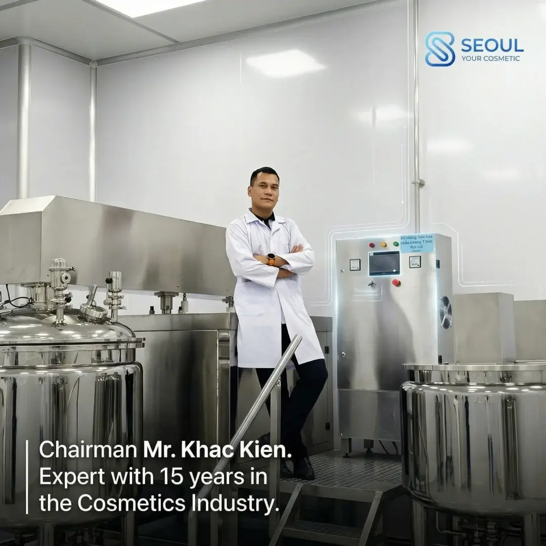 Nguyễn Khắc Kiên Founder & CEO Seoul Cosmetic