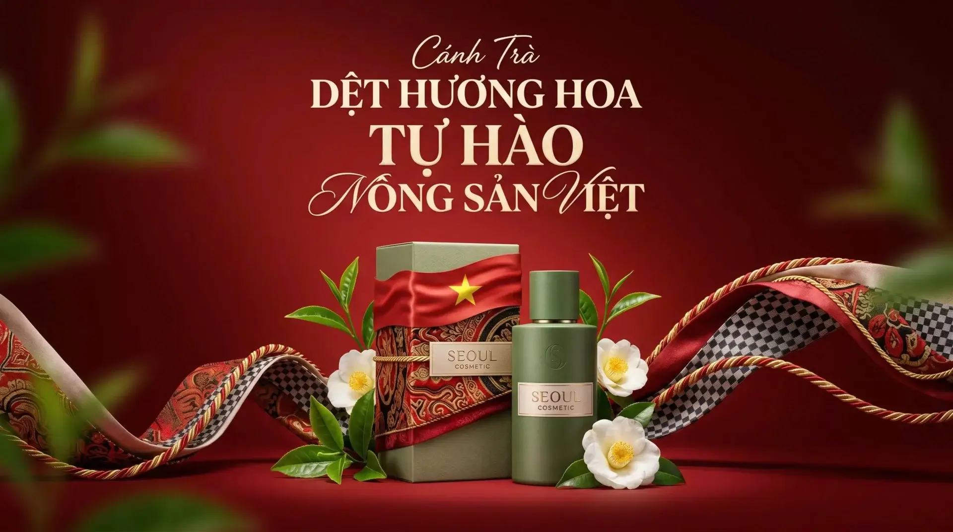 Cảnh trà dệt hương hoa, tự hào nông sản Việt