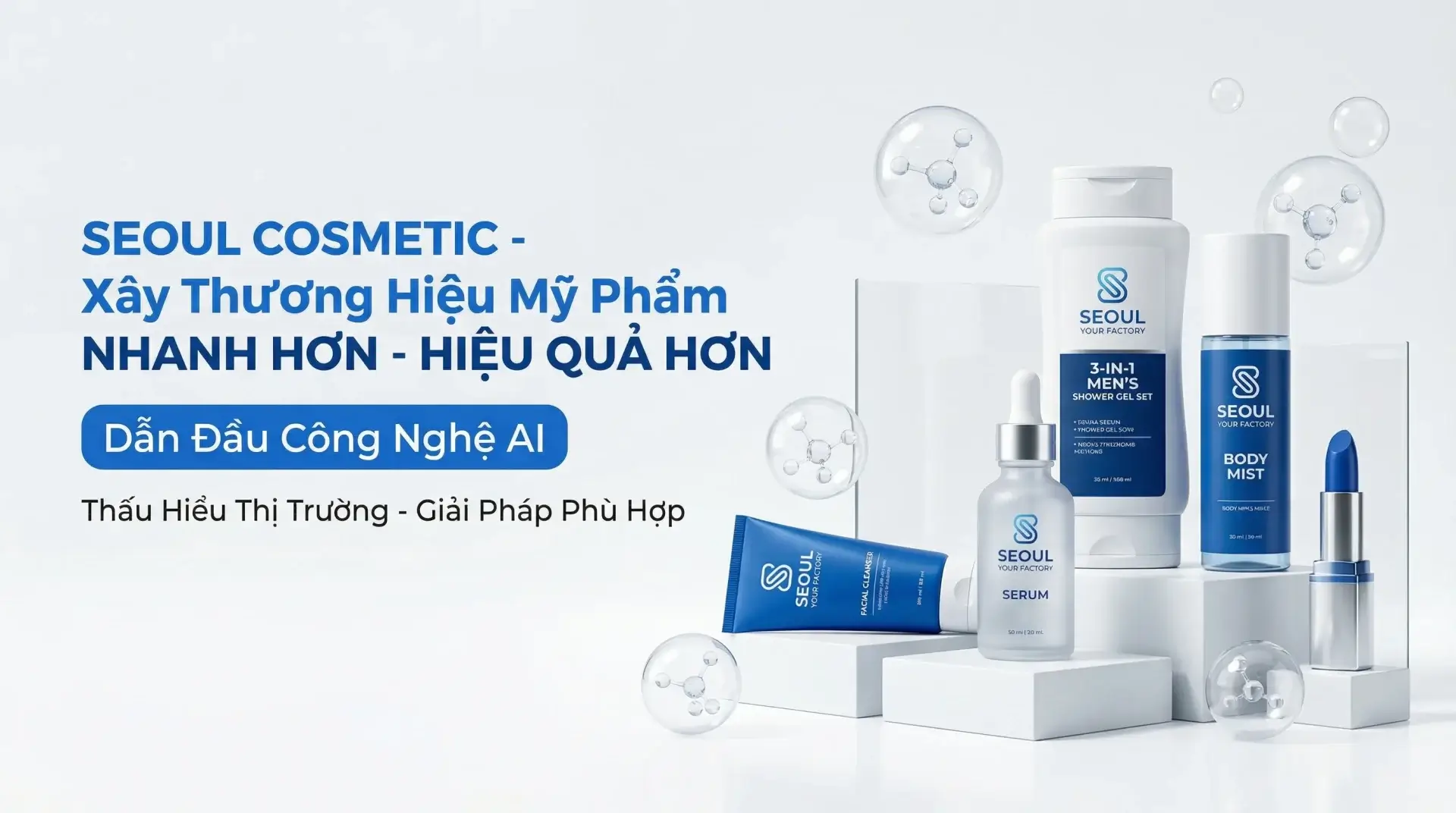 Thông điệp thương hiệu Seoul Cosmetic