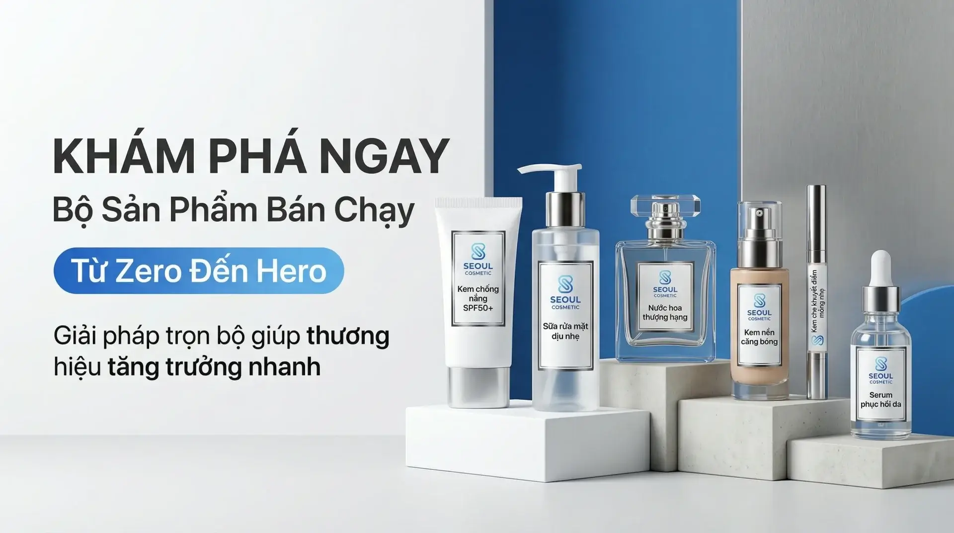 Các dòng sản phẩm bán chạy của Seoul Cosmetic