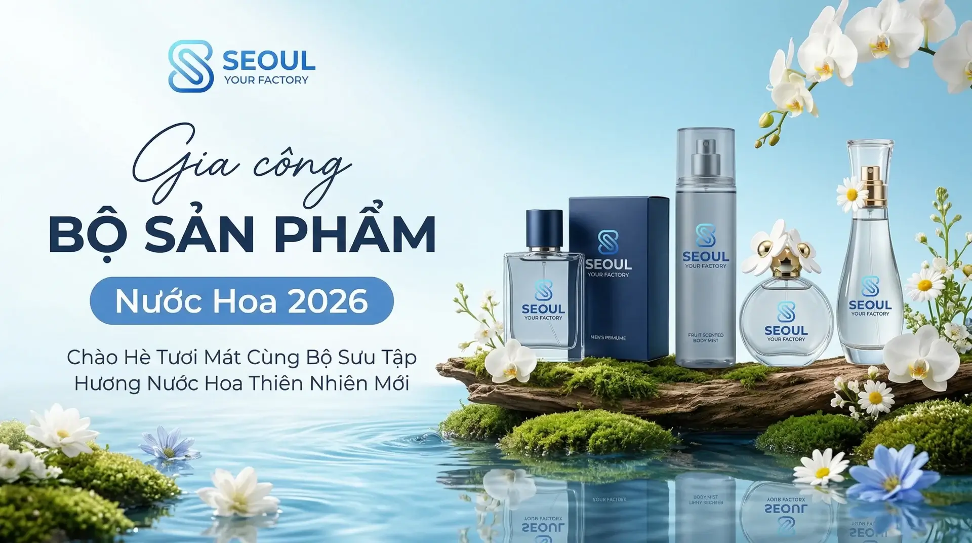 Sản phẩm nước hoa trong hệ sinh thái Seoul Cosmetic