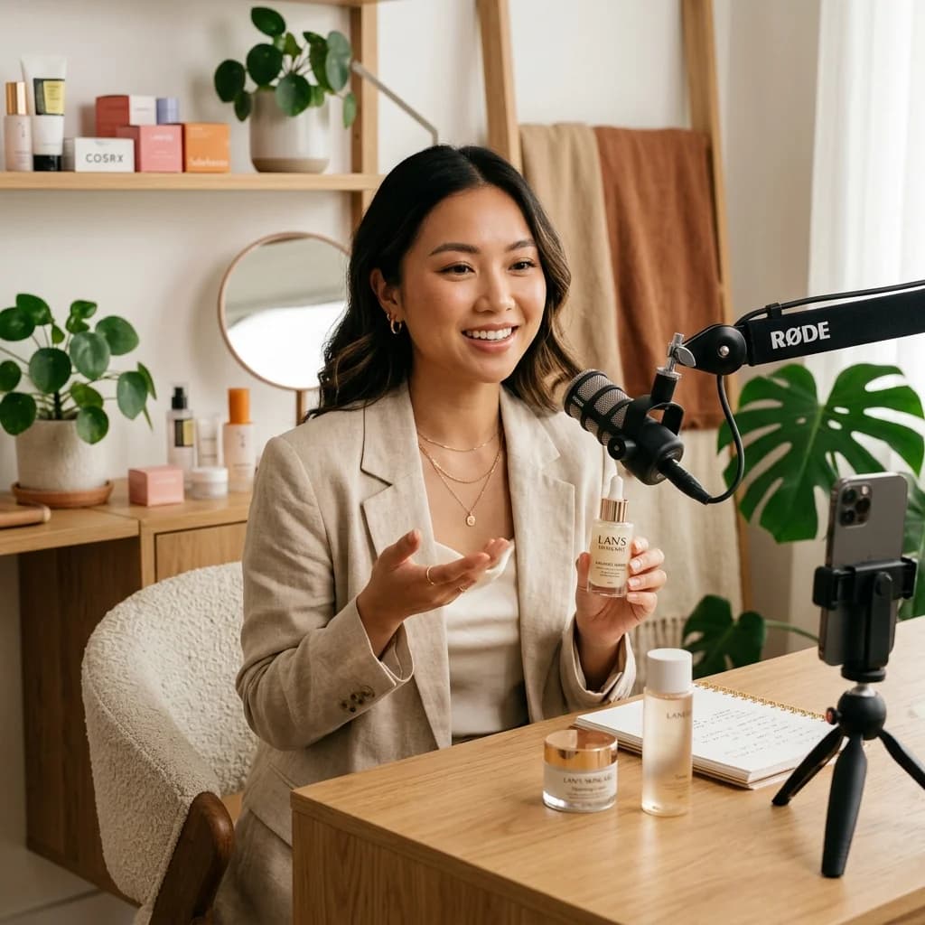 Bảng giá KOL/KOC review mỹ phẩm 2026 chi tiết. Cách chọn influencer phù hợp, tránh "mua giả" follower, và phân bổ ngân sách 100 triệu cho chiến dịch đầu tiên.