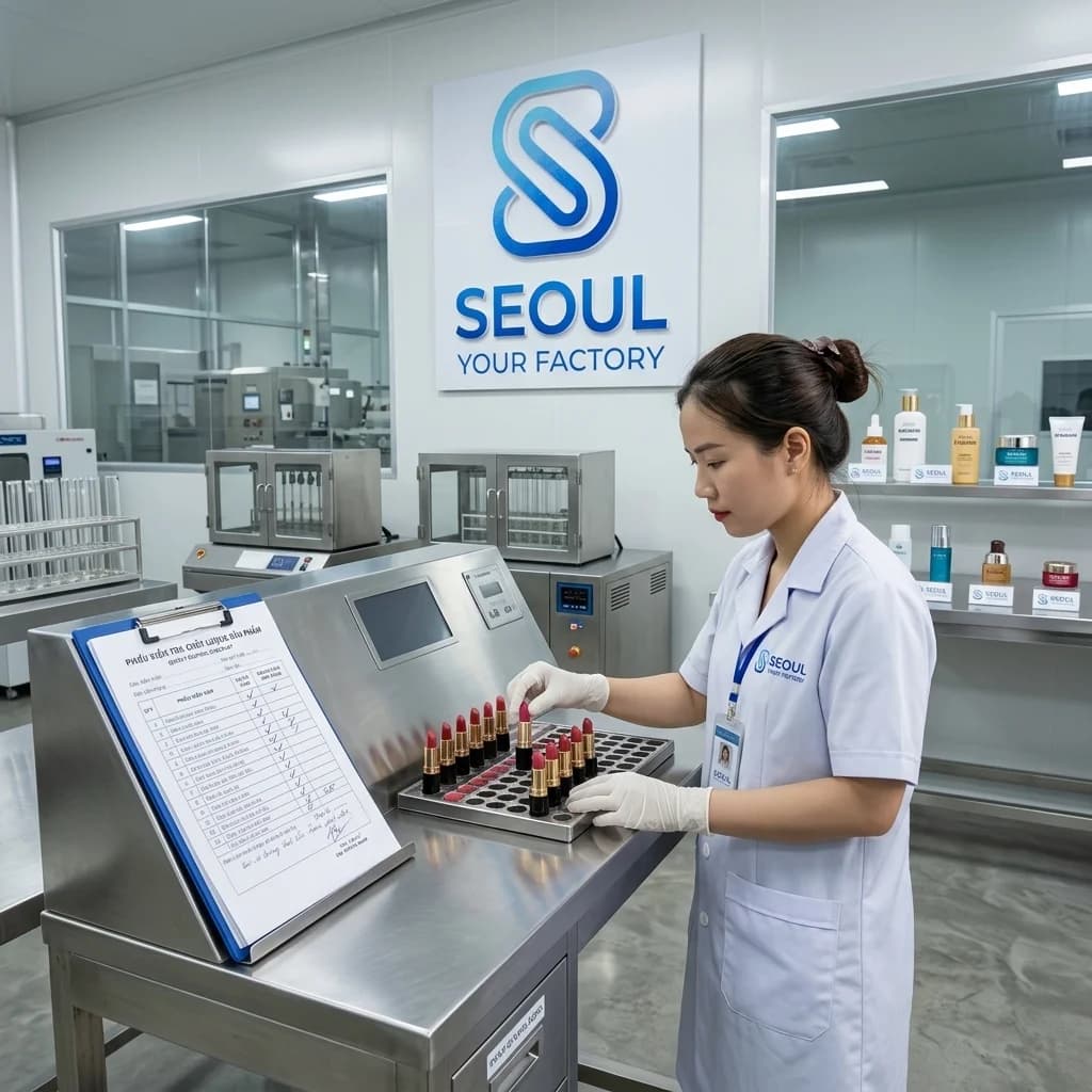 Chính sách bảo hành sản phẩm mỹ phẩm tại nhà máy gia công: điều kiện đổi trả, bồi thường lô hàng lỗi, quy trình xử lý khiếu nại chất lượng. Thông tin minh bạch cho brand.