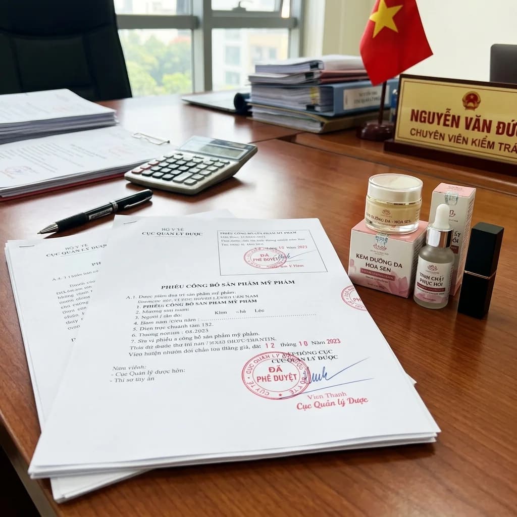 Công bố mỹ phẩm 2026: Hướng dẫn hồ sơ, phí nhà nước, timeline xử lý và 10 sai lầm thường gặp khiến brand bị từ chối công bố. Cập nhật nghị định mới nhất.