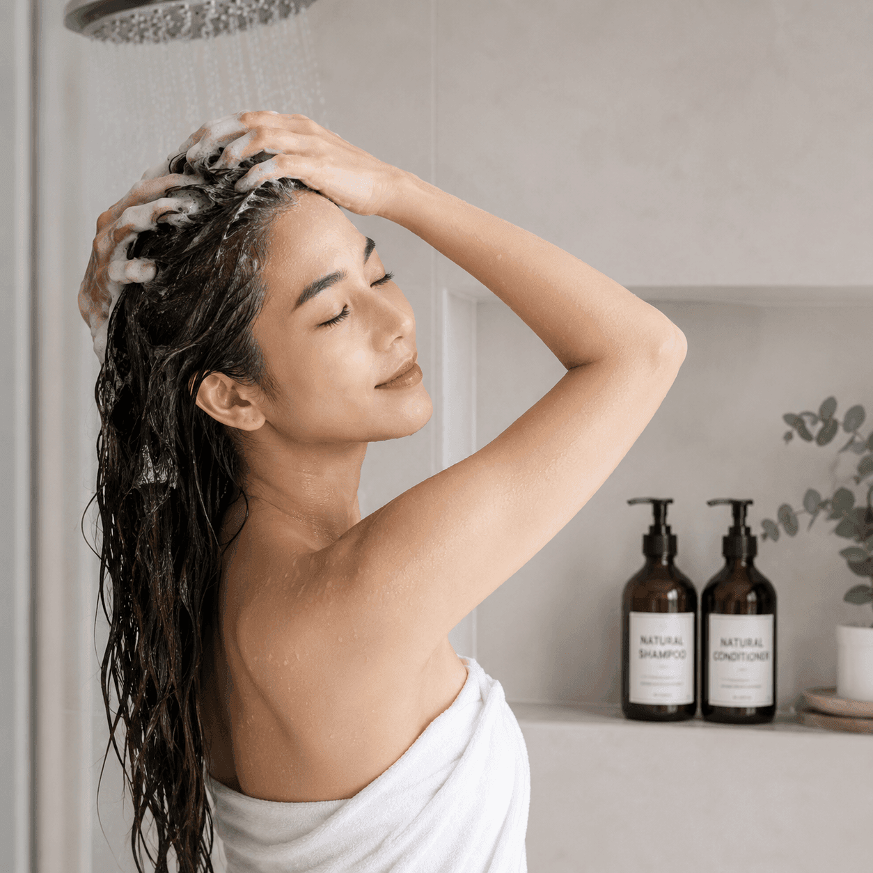 Gội đầu đúng cách: Sai lầm khiến tóc rụng nhiều hơn