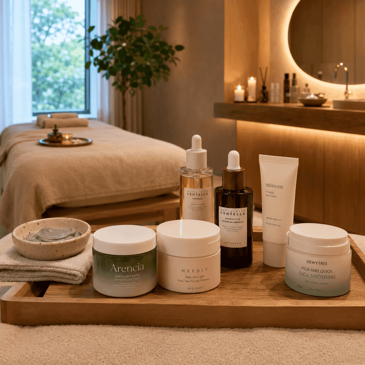 Mỹ phẩm cho spa nào quan trọng nhất? Phân tích 3 dòng sản phẩm cốt lõi: mặt nạ đất sét, kem và serum phục hồi, kèm tiêu chí chọn hàng chất lượng spa 2024-2025.