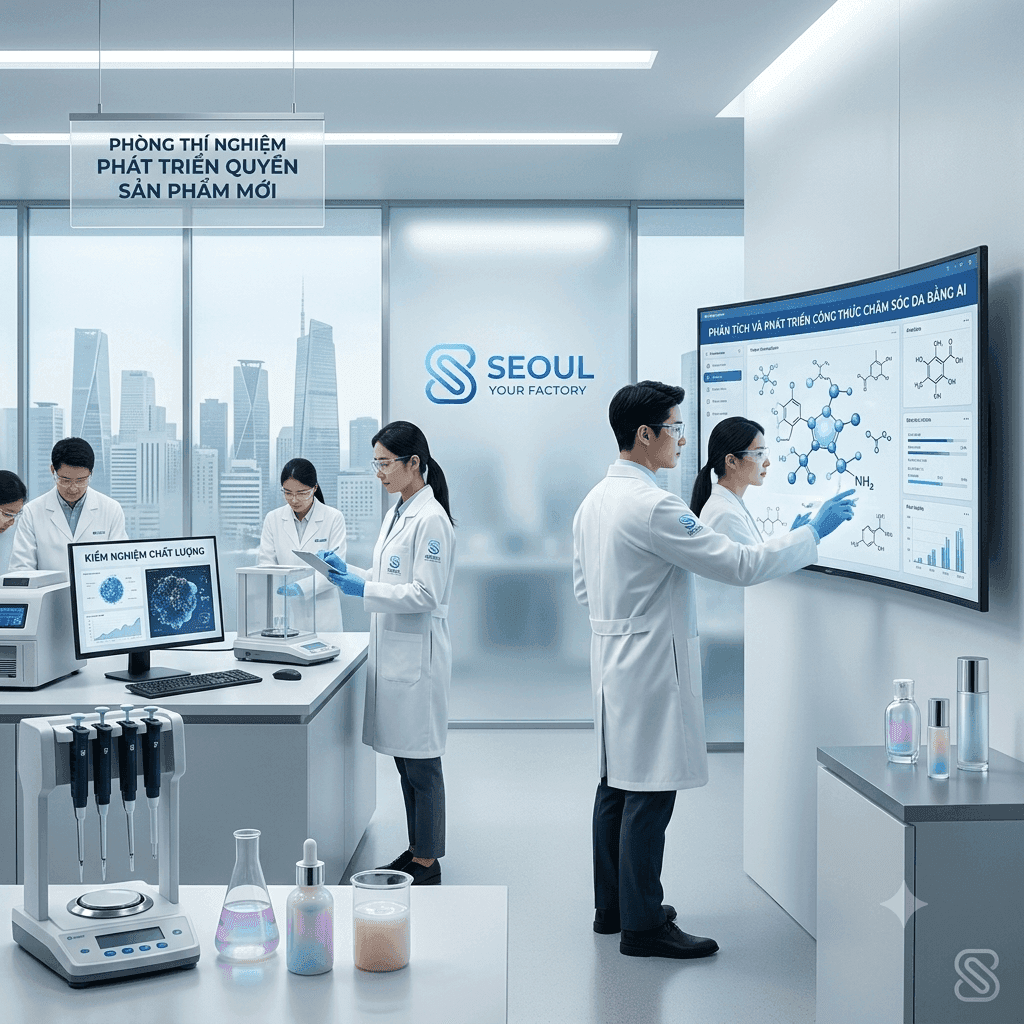AI phát triển công thức mỹ phẩm: Seoul Cosmetic ứng dụng như thế nào?