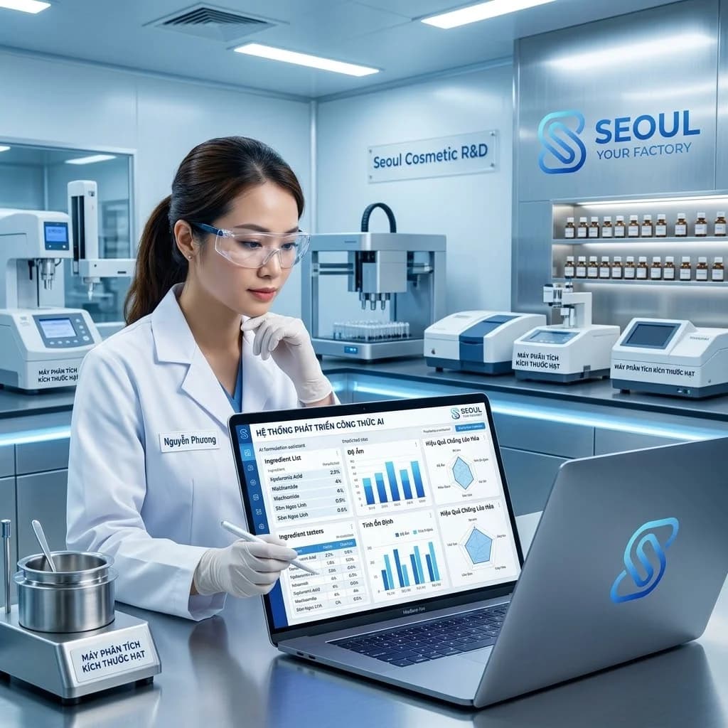 AI Gợi Ý Công Thức Mỹ Phẩm