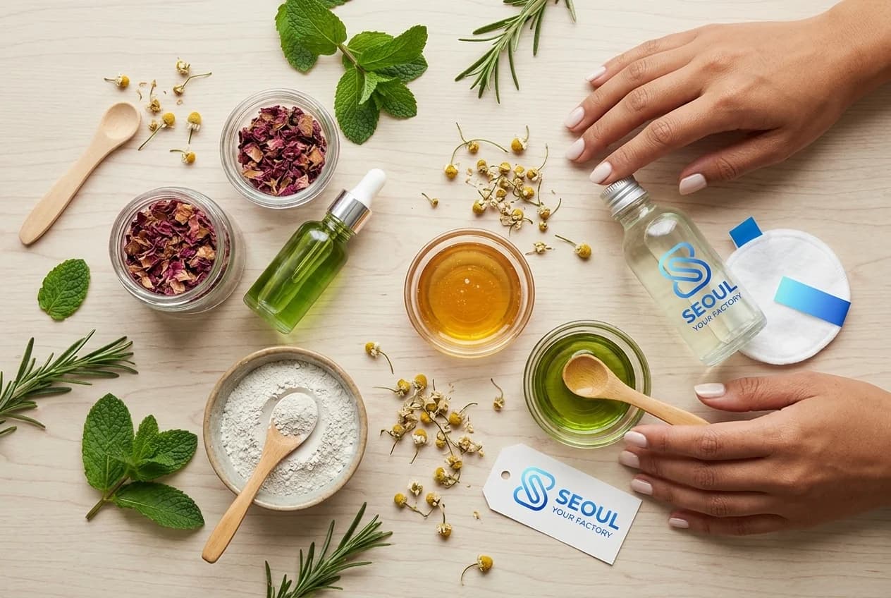 Thành phần mỹ phẩm tự nhiên đang là xu hướng được nhiều brand skincare hướng đến. Bài viết phân tích ưu điểm (lành tính, ít kích ứng), nhược điểm (ổn định hạn chế, hiệu quả chậm), và những lưu ý khi chọn nguyên liệu tự nhiên cho sản phẩm của bạn.