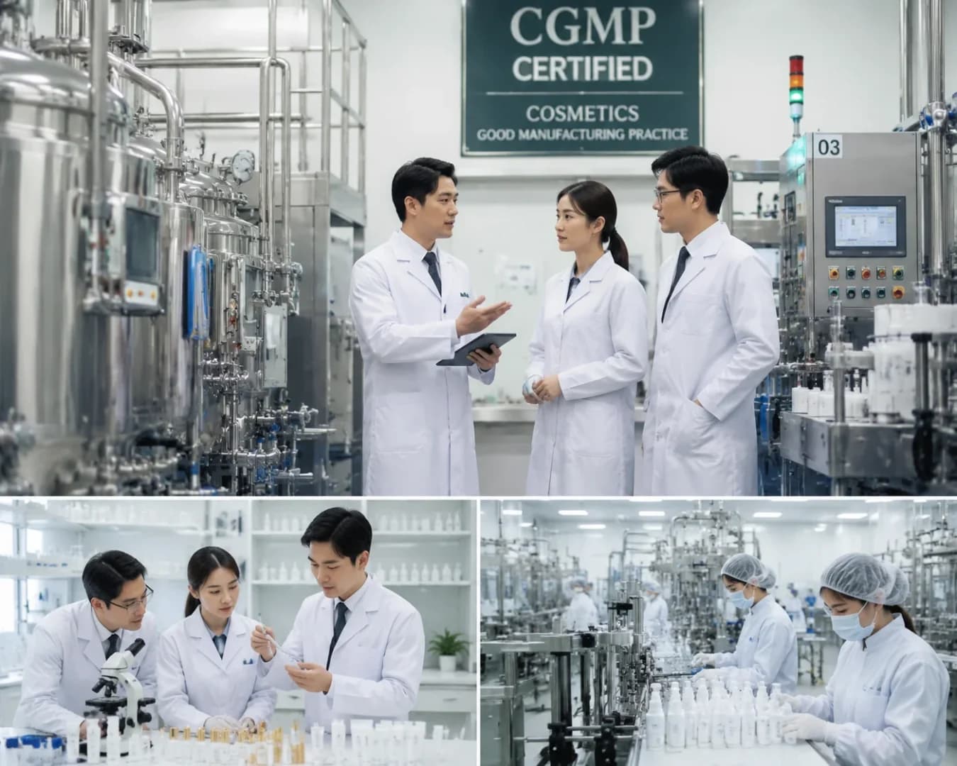 Hướng dẫn cách kiểm tra nhà máy gia công mỹ phẩm trước khi ký hợp đồng với 7 tiêu chí quan trọng giúp đánh giá đúng năng lực đối tác sản xuất.