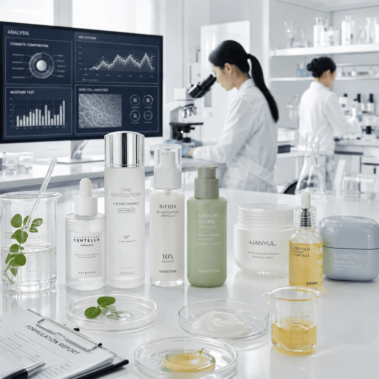 Khám phá quy trình chuyển đổi dữ liệu thị trường thành sản phẩm thành công của Seoul Cosmetic. Tìm hiểu cách OEM/ODM dựa trên dữ liệu để ra mắt sản phẩm nhanh và giảm rủi ro.