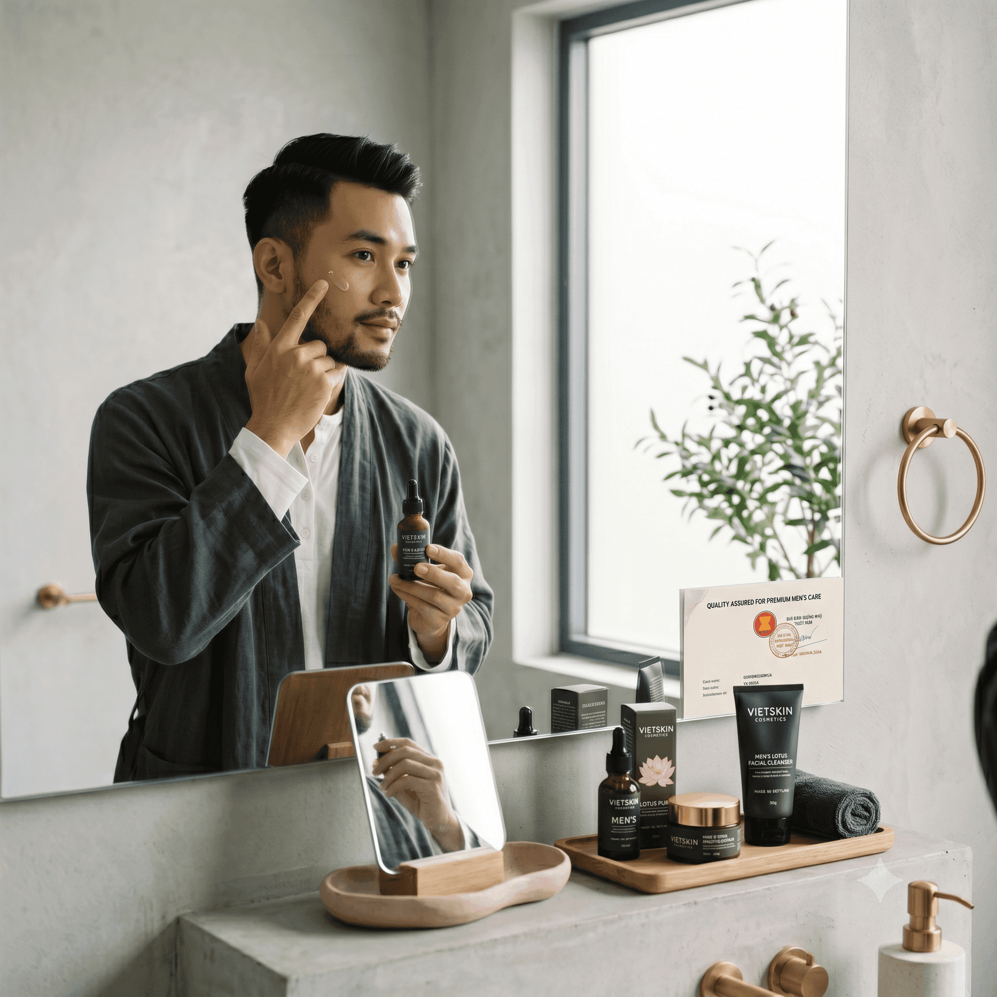 Xu hướng mỹ phẩm nam giới 2026: phân khúc còn trống, sản phẩm đang thiếu và cách OEM/ODM giúp brand Việt Nam ra mắt nhanh, giảm rủi ro phát triển sản phẩm.