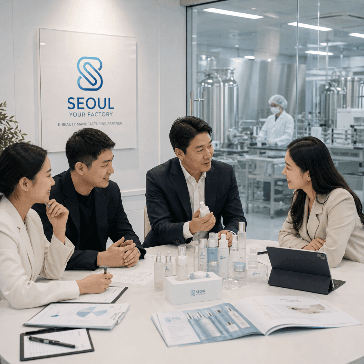 Kinh nghiệm thực tế cho startup mỹ phẩm lần đầu hợp tác với nhà máy OEM/ODM: cách chọn đối tác, quy trình, kiểm soát chất lượng, tránh rủi ro. Case thực tế từ Seoul Cosmetic.