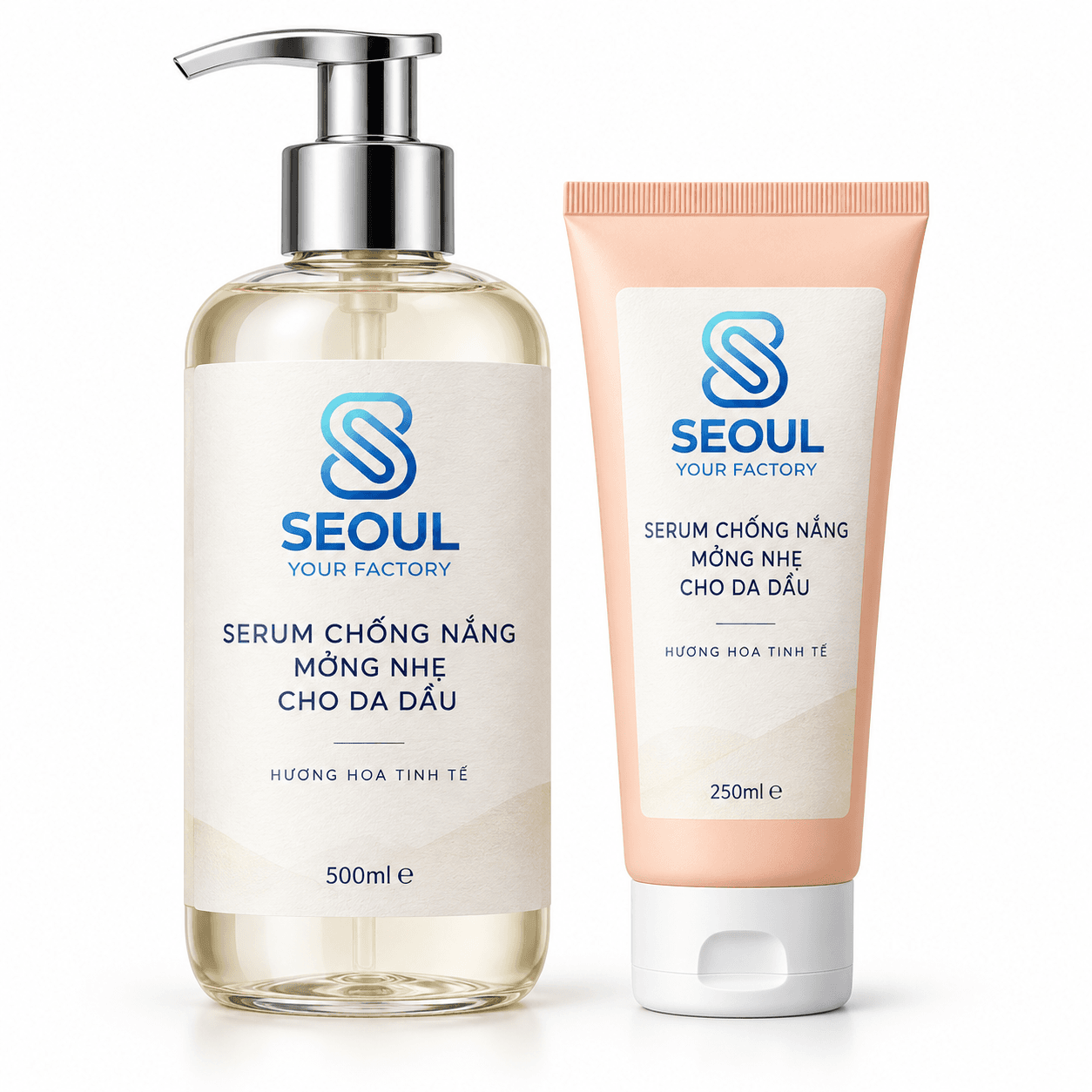 Serum chống nắng mỏng nhẹ cho da dầu