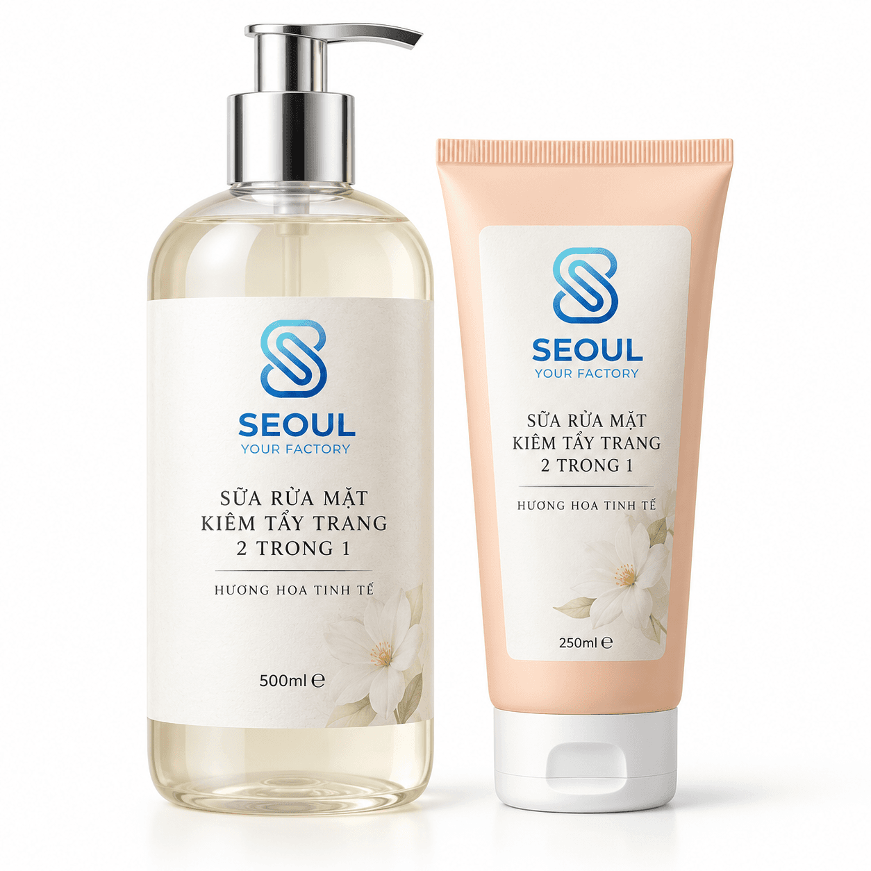 Sữa rửa mặt kiêm tẩy trang 2 trong 1