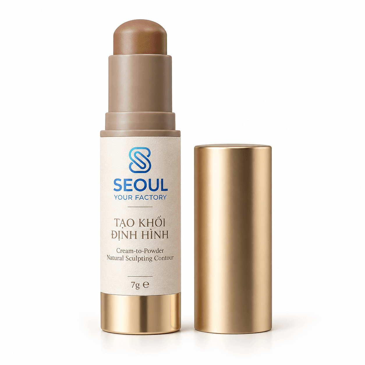 Tạo khối định hình gương mặt tự nhiên