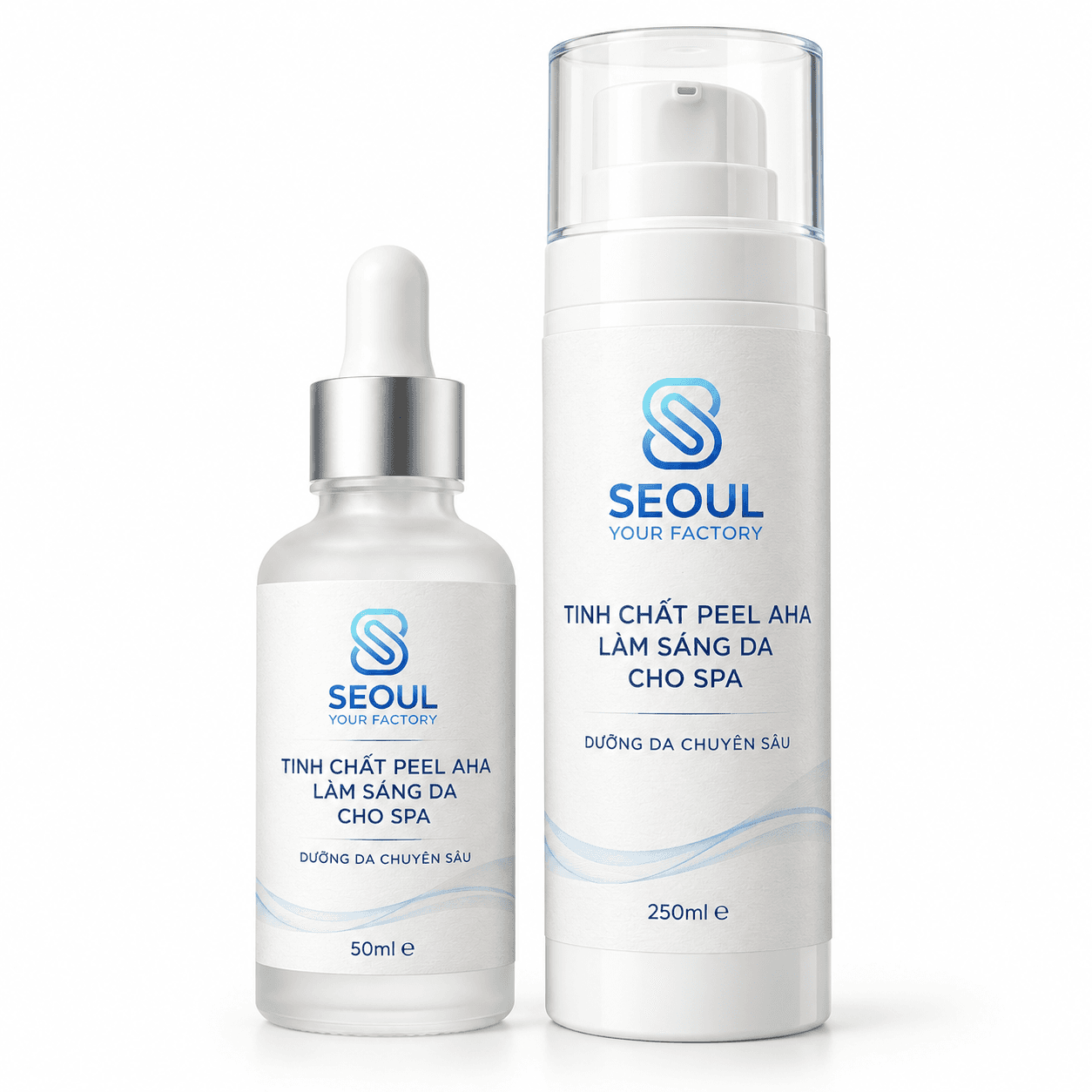 Tinh chất peel AHA làm sáng da cho spa